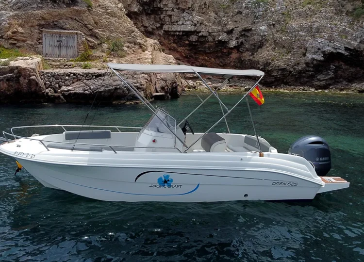 boat rental ibiza pacific craft 625 poleth 01